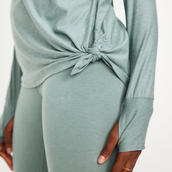 NWT OLD NAVY CloudMotion Side-Tie Tunic COLOR UNDERWATER SIZE LARGE - Picture 4 of 5